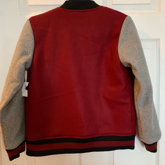 jacket , NWT burgundy , black and grey color . - Picture 6 of 16